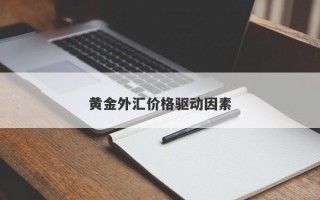 黄金外汇价格驱动因素