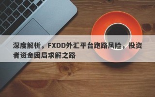 深度解析，FXDD外汇平台跑路风险，投资者资金困局求解之路