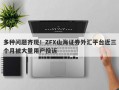 多种问题齐现！ZFX山海证券外汇平台近三个月被大量用户投诉