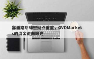 塞浦路斯牌照疑点重重，GVDMarkets的资金流向曝光