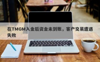 在TMGM入金后资金未到账，客户交易遭遇失败