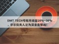 DMT TECH号称月收益20%~30%，华尔街夫人沦为资金盘帮凶！