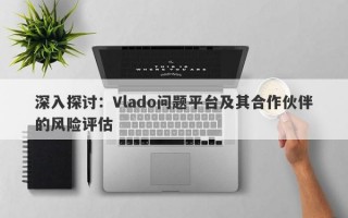 深入探讨：Vlado问题平台及其合作伙伴的风险评估