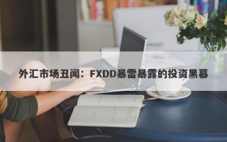 外汇市场丑闻：FXDD暴雷暴露的投资黑幕