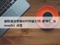 被财通证券假APP诈骗27万-要懂汇（knowfx）问答