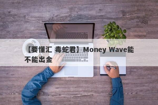 【要懂汇 毒蛇君】Money Wave能不能出金
-第1张图片-要懂汇圈网