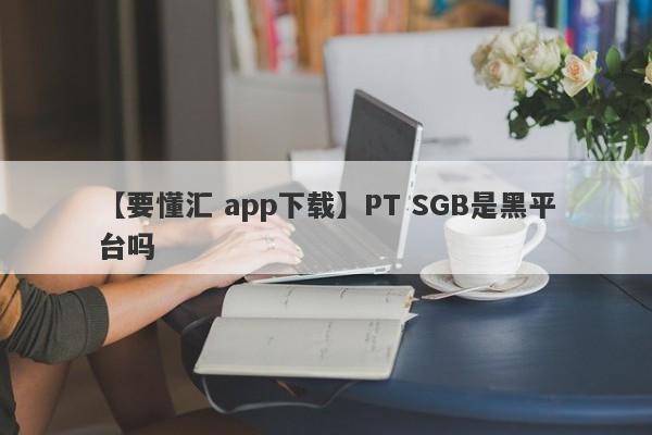 【要懂汇 app下载】PT SGB是黑平台吗
-第1张图片-要懂汇圈网