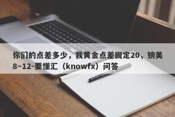 你们的点差多少，我黄金点差固定20，镑美8～12-要懂汇（knowfx）问答-第1张图片-要懂汇圈网