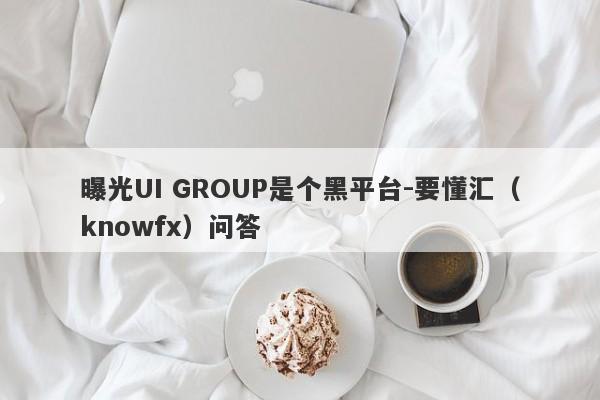 曝光UI GROUP是个黑平台-要懂汇（knowfx）问答-第1张图片-要懂汇圈网