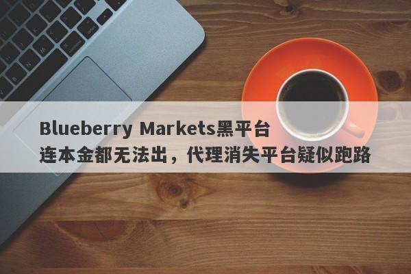 Blueberry Markets黑平台连本金都无法出，代理消失平台疑似跑路-第1张图片-要懂汇圈网