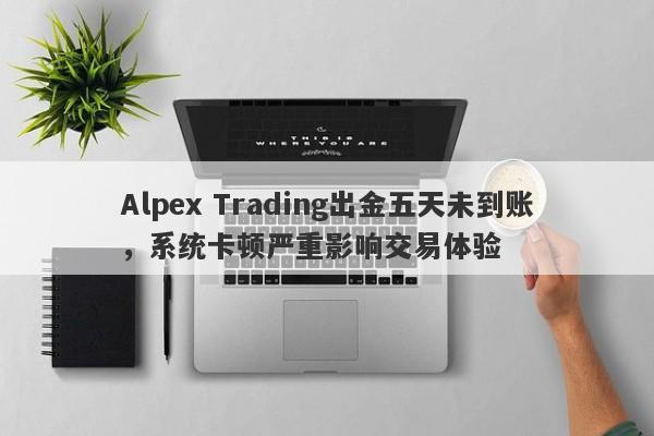 Alpex Trading出金五天未到账，系统卡顿严重影响交易体验-第1张图片-要懂汇圈网