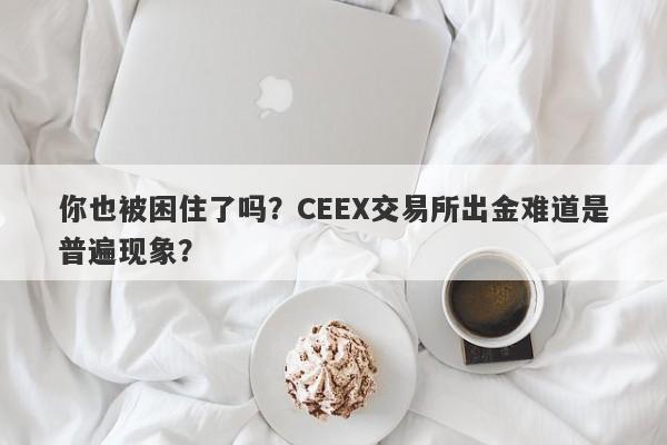 你也被困住了吗？CEEX交易所出金难道是普遍现象？-第1张图片-要懂汇圈网